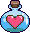 Either an item from Blast RPG or an incorrectly drawn health canister from Bullethead (stated to be a "drink" for the Nitrome Boss in the game) - ware of level 10