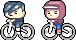 Austin and Justin cycling