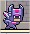 A pink coloured Running Man in Nitrome Must Die