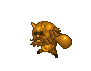 A gold satyr