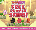 Nitrome advertising their new Player Skins