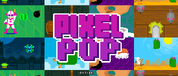 The logo as seen in the game slider of the front page of Nitrome 1.5