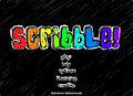 The titlescreen for Scribble