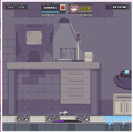 Floor Forty - The incorrectly drawn Xeno Industries test chamber in Nitrome Must Die