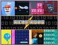 An Advertisement for Mega Mash as it appeared in the Ad section of Nitrome.com 2.0