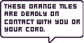 Swindler introducing orange tiles in Swindler