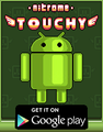 The Nitrome Touchy advertisement for Android