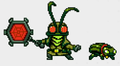 Sprites of Hive Knight and Fleck