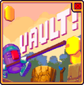 An advertisement for Vault! in Cooped Up