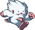 The yeti's appearance in the Avalanche skin